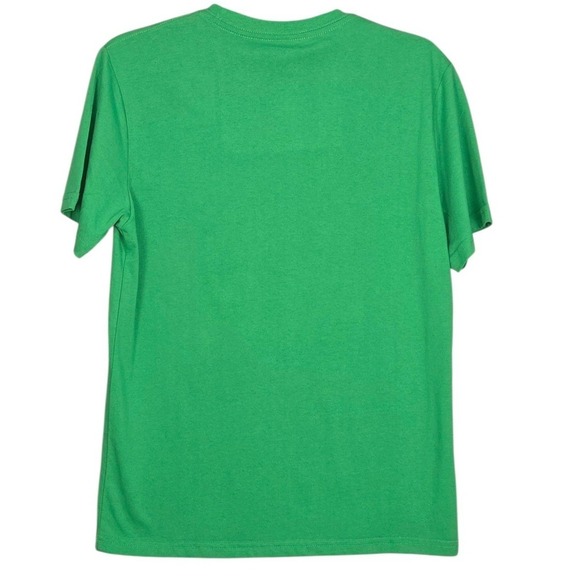 Disney Mickey Mouse T-Shirt Womens Small Green Christmas Holiday Most Merry NWOT - Picture 2 of 4